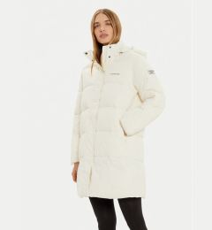 Снимка на Guess Jeans Зимно палто W4BL24 WGII2 Екрю Regular Fit