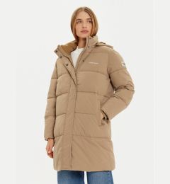 Снимка на Guess Jeans Пухено яке W4BL24 WGII2 Бежов Regular Fit
