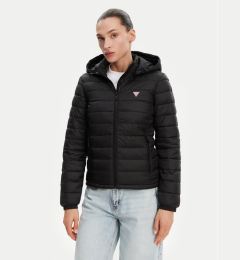 Снимка на Guess Jeans Пухено яке W5RL99 WHAB2 Черен Regular Fit