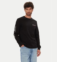 Снимка на Guess Jeans Тениска с дълъг ръкав M5YI03 K8HM0 Черен Regular Fit