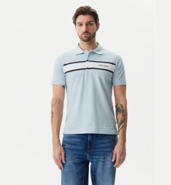 Снимка на Guess Jeans Тениска с яка и копчета M5GP29 KCJV1 Светлосиньо Regular Fit