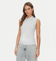 Снимка на Guess Jeans Тениска с яка и копчета W5GP24 KCYR1 Син Regular Fit
