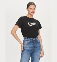 Снимка на Guess Jeans Тишърт W4YI13 J1314 Черен Regular Fit