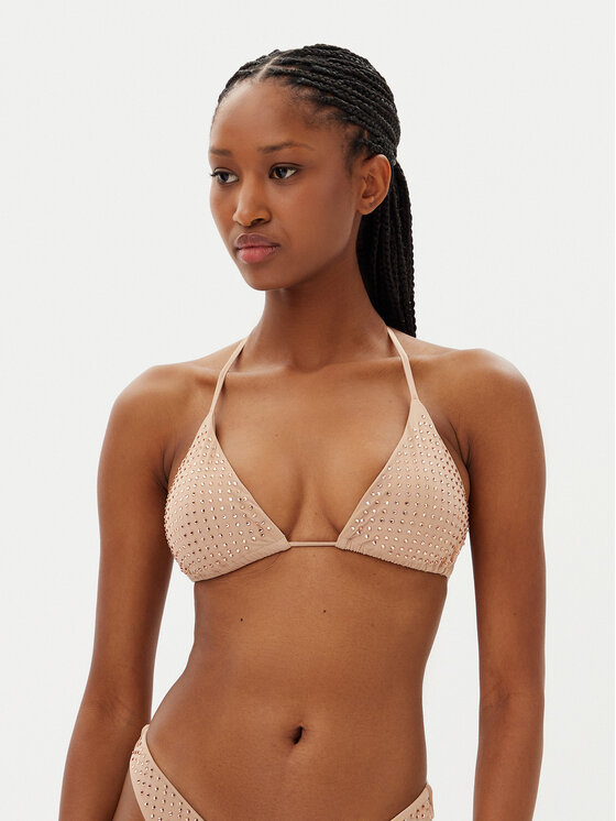 Снимка на Guess Горнище на бански E4GJ07 KC5Z0 Бежов Regular Fit