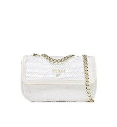 Снимка на Guess Дамска чанта Mini Crossbody J3GZ12 WFHI0 Бял