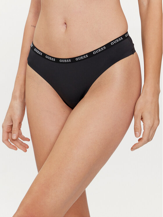 Снимка на Guess Дамски бикини тип бразилиана Darcey O3YE00 KBS50 Черен