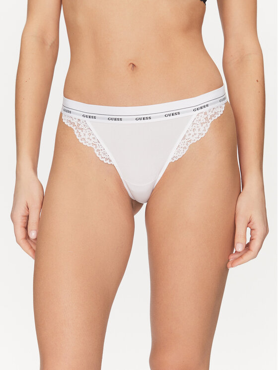 Снимка на Guess Дамски бикини тип бразилиана O4YE00 PZ01C Бял