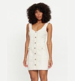 Снимка на Guess Ежедневна рокля Tosca W4GK53 WG5F2 Екрю Slim Fit