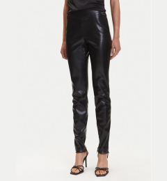 Снимка на Guess Панталони от имитация на кожа W4BB18 WGIK0 Кафяв Slim Fit
