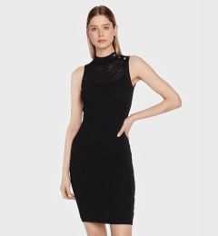 Снимка на Guess Плетена рокля Paula W3GK62 Z36O0 Черен Slim Fit
