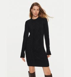 Снимка на Guess Плетена рокля Serena W4BK17 Z3HW0 Черен Regular Fit