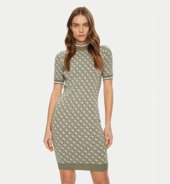 Снимка на Guess Плетена рокля W3YK39 Z37K0 Зелен Regular Fit