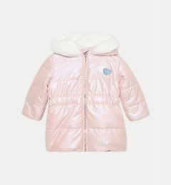 Снимка на Guess Пухено яке A4BL01 WGJC0 Розов Regular Fit