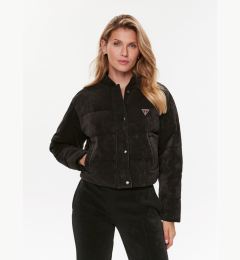 Снимка на Guess Пухено яке Aleta V3BL00 KBC00 Черен Regular Fit