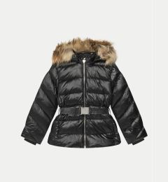 Снимка на Guess Пухено яке J4BL01 WGL50 Черен Regular Fit