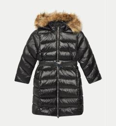 Снимка на Guess Пухено яке J4BL18 WGL50 Черен Regular Fit