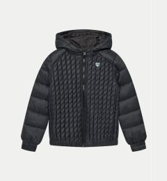 Снимка на Guess Пухено яке J4YL12 WGBU0 Черен Regular Fit