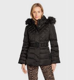 Снимка на Guess Пухено яке Laurie W2BL60 WEX52 Черен Regular Fit