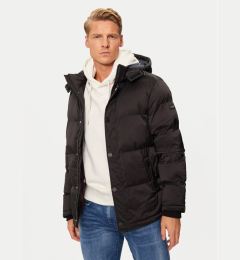 Снимка на Guess Пухено яке M4BL21 WGJ42 Черен Regular Fit