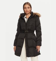 Снимка на Guess Пухено яке New Olga W4BL40 WEX52 Черен Regular Fit