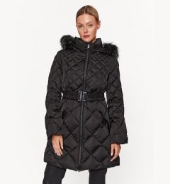 Снимка на Guess Пухено яке Olga W3BL36 WEX52 Черен Regular Fit