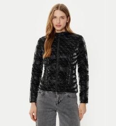 Снимка на Guess Пухено яке W5RL00 WGV30 Черен Regular Fit