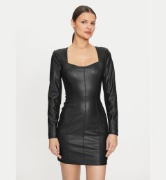 Снимка на Guess Рокля от имитация на кожа 4YGK20 7159A Черен Regular Fit
