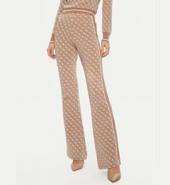 Снимка на Guess Текстилни панталони W3YB38 Z37K0 Бежов Regular Fit