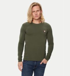 Снимка на Guess Тениска с дълъг ръкав M2YI28 J1314 Зелен Slim Fit