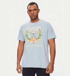 Снимка на Guess Тишърт M4GI60 K9RM1 Светлосиньо Regular Fit