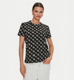 Снимка на Guess Тишърт Noemie V4YI04 I3Z14 Черен Regular Fit