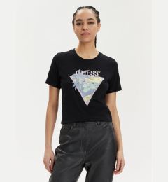 Снимка на Guess Тишърт Ss Rn Beach Triangle W4GI32 JA914 Черен Regular Fit