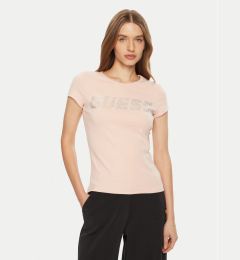 Снимка на Guess Тишърт V4BI16 KCIV1 Розов Regular Fit