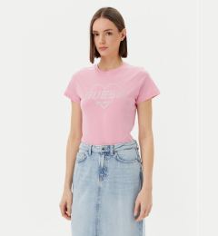 Снимка на Guess Тишърт V5GI10 K9RM1 Розов Regular Fit