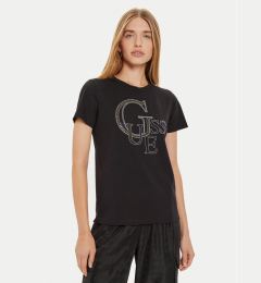 Снимка на Guess Тишърт W4BI16 I3Z14 Черен Regular Fit