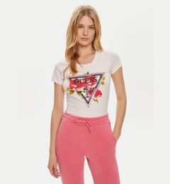 Снимка на Guess Тишърт W4YI71 J1314 Розов Regular Fit