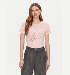 Снимка на Guess Тишърт W5GI05 I3Z14 Розов Regular Fit