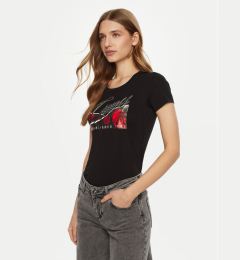 Снимка на Guess Тишърт W5RI03 J1314 Черен Regular Fit