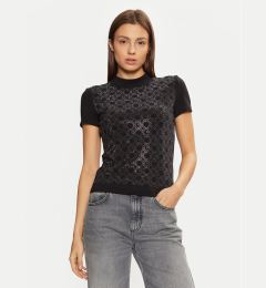 Снимка на Guess Тишърт W5RI15 J1314 Черен Regular Fit