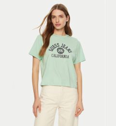 Снимка на Guess Тишърт W5RI43 K8HM0 Зелен Regular Fit