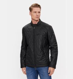 Снимка на Guess Яке от имитация на кожа Quilted M4RL01 WFHD0 Черен Regular Fit