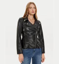 Снимка на Guess Яке от имитация на кожа W4BL3T KCP70 Черен Regular Fit