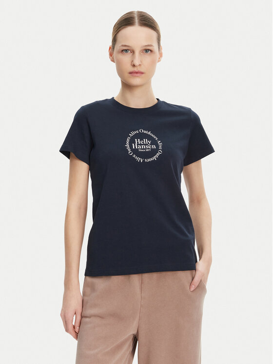 Снимка на Helly Hansen Тишърт Core 54592 Тъмносин Regular Fit