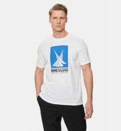 Снимка на Helly Hansen Тишърт Hp Race Graphic T-Shirt 34419 Бял Regular Fit