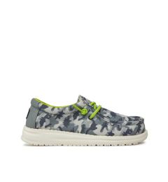 Снимка на Hey Dude Мокасини Wally Youth Camodino 40043-425 Сив