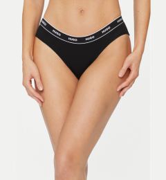 Снимка на Hugo Класически дамски бикини Brief Stripe 50510624 Черен
