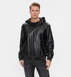 Снимка на Hugo Кожено яке Bennu-L 50498321 Черен Regular Fit
