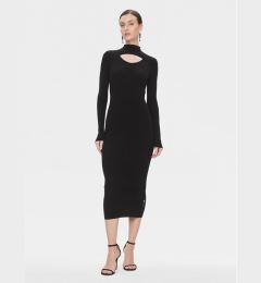 Снимка на Hugo Плетена рокля Soritexa 50502242 Черен Slim Fit