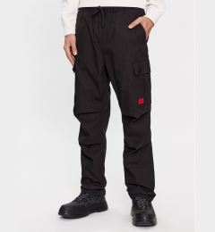 Снимка на Hugo Текстилни панталони Garlo233 10250557 Черен Regular Fit