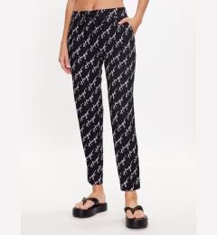 Снимка на Hugo Текстилни панталони Hemias 50489238 Черен Regular Fit
